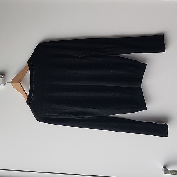 Kookai Braided Trim Fine Knit Button Up Cardigan - Picture 10 of 10